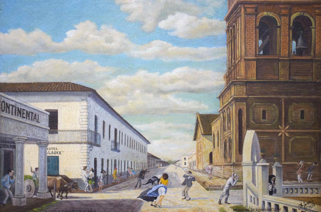 Armando Jordán en la Manzana 1: Una ventana pictórica a la Santa Cruz de&nbsp;antaño